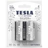 TESLA SILVER batteria alcalina C (LR14, piccola cella singola, Blister) 2 pezzi