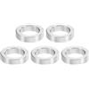 PATIKIL Distanziali Acciaio Inossidabile M8, 5Pz Rondelle Metallici Guarnizione Acciaio Inossidabile 8,2mm ID x 12mm OD x 3mm L Rotondo Distanziatori Kit Viti da 5/16 o M8
