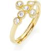 Amen Gioielli Anello Donna Amen CROCE Argento 925 dorato codice ANCRBOGBZ3