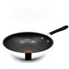 Tefal Jamie Oliver Wok 28 cm a induzione, padella wok in acciaio inox grande, antiaderente, bordo alto, resistente al forno, manico rivettato, E30