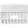 VARTA Caricabatterie, caricatore batterie per AA/AAA ricaricabili, fino a 8 batterie ricaricabili, LCD Multi Charger+, carica a uno slot, non attrezzato