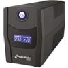 PowerWalker VI 600 STL gruppo di continuità (UPS) A linea interattiva 600 VA 360 W 2 presa(e) AC