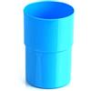 Kimmel 21-000-0908-1 - Bicchiere in plastica, 180 ml, colore: Azzurro