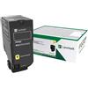 Lexmark 75B20Y0 cartuccia toner 1 pz Originale Giallo