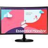 Samsung S36C Curved Monitor 68cm (27 pollici) (Full HD, VA, 4MS, 75Hz, HDMI, VGA