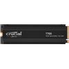Crucial SSD Crucial T700 - M.2 2280 4TB - PCIe 4.0 NVMe - 0.33 DWPD - Con dissipatore te