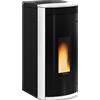 EXTRAFLAME Stufa SIBILLA PLUS Bianca Canalizzata 1280751