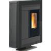 EXTRAFLAME Stufa SOUVENIR STEEL EVO Nero Canalizzata 1275756