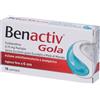 BENACTIV GOLA 8,75 mg Pastiglie Senza Zucchero Gusto Eucalipto e Miele di Manuka 16 pz