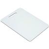 Rayen 2102.10, Tagliere, 35 x 25 x 1 cm, Colore: Bianco, Polietilene (PE)