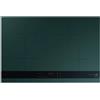 Faber Piano cottura a induzione FCH 84 DF KL 108.0740.871 finitura vetro verde/nero da 78 cm