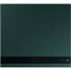 Faber Piano cottura a induzione FBH 64 DF 108.0740.800 finitura vetro verde/nero da 58 cm