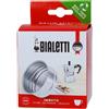Bialetti Ricambi, Include 1 Filtro a Imbuto, Compatibile con Moka Express, Fiammetta, Break, Happy, Dama, Moka Melody Sport, Alpina, Moka Timer e Rainbow (3 tazze)