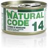 Natural code 14 tonno e verdura 85gr