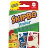 Mattel Games - Skip Bo Junior, Gioco di Carte con 2 Livelli di Gioco, 112 Carte, da 2 a 4 Giocatori, Gioco di Carte per Bambini 5+ Anni, HHB37