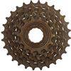 Annadue Ruota Libera a 6 velocità, Cassetta pignoni per Bici da 14 Denti a 28 Denti, Resistente all'Usura e Durevole, Accessorio di Ricambio per Mountain Bike