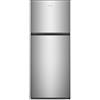 HISENSE Frigorifero Doppia Porta, Libera Installazione, h 172 cm, Capacità 381 Lt, Classe Energetica E, Acciaio Inox - RT488N4DC2