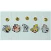 Spille ASTERIX,OBELIX, IDEFIX, PANORAMIX ,ASSURANCETORIX Goscinny Uderzo 5 pezzi