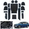 GAFAT Compatibile con BMW X3 G01/ X4 G02/ iX3 2019-2023 2024 Tappetini Antiscivolo, X3 iX3 X4 Tappetini in Gomma Console Centrale, Braccioli, Cuciture Porte, Accessori X3 G01 (Blu)