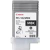 Canon Lucia pfi-102 mbk - nero opaco - originale - serbatoio inchiostro