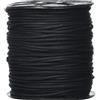 Auroris - rotolo da 100 m di cordoncino in cotone rotondo diametro 2 mm nero