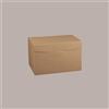 LUCGEL 3 Pz Scatola per Confezioni Regalo in Carta Avana Segreto 440x340x370 mm