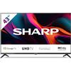 SHARP 43GL4260E - GOOGLE TV 43" 4K ULTRA HD LED. Google TV™ 4K Frameless LED ad