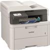 Brother DCPL3560CDW Multifunzione Led a Colori 3 in 1, 26 Ppm, Stampa Fronte, Re