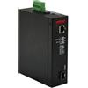 ROLINE Conv.ind. Gigabit Eth. RJ45-LC con PoE IEEE802.3af-at-bt - Convertitore - Cavo i