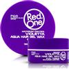 Redone Aqua hair Wax Cera per capelli Violetta da 150 ml, profumata al mirtillo, non lascia residui
