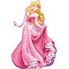 Anagram Amscan 2847501 - Pallone in foil Super Shape La Bella Addormentata Disney Princess, dimensione 58 x 86 cm, volume 40 litri, pallone ad elio