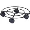 Wagner Carrello per piante multi roller cm 30 ruote nere