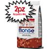 MONGE CANE CROCCHETTA MINI PUPPY & JUNIOR AGNELLO E RISO 7,5 KG [PREZZO A CONFEZIONE - acquisto min. 2 confezioni]