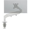 Leitz Supporto per Monitor Singolo da 17'' a 32, Supporto da scrivania ergonomico con Rotazione Sinistra/Destra, Inclinazione e Capacità di Carico fino a 9 kg, piastra VESA, Grigio Chiaro, 64890085