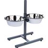 TIAKI Doppia ciotola TIAKI con supporto regolabile - 2 x 875 ml, Ø 17 cm