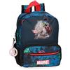 Marvel Avengers The Avengers On The Warpath Zaino per la scuola blu 23 x 28 x 10 cm Poliestere 6.44 L