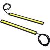 Maso, luci di marcia diurna per auto, striscia LED COB, 12 V, ad alta potenza, impermeabile, flessibile, fendinebbia con nastro autoadesivo, universale, per veicoli da 12 V (confezione da 2)