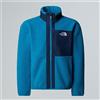 THE NORTH FACE Giacca in pile Yumiori con cerniera integrale da ragazzo