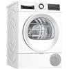 BOSCH Asciugatrice a Pompa di Calore, Serie 6, Capacità 8 Kg, Classe Energetica A+++, Bianco - WQG233D1IT