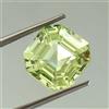 Naturale Perfetto Ceylon Verde Chiaro Spinello Loose Taglio Asscher Gemma 10.0