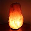 Lampade di Sale Store Lampada di Sale Himalayano Rosa grezza 8-10 kg con luce calda e base in legno