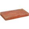 Lampade di Sale Store Mattonella di Sale Himalayano Rosa naturale 20x10x2,5 cm con lato liscio per rivestimenti e grotte di Sale