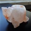 Lampade di Sale Store Portacandela di Sale Himalayano Rosa scolpito a forma di Tartaruga 750 g per lumini tea light