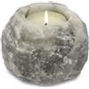 Lampade di Sale Store Portacandela di Sale Himalayano Grigio grezzo 1 kg per lumini tea light