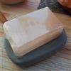 Lampade di Sale Store Saponetta di Sale Himalayano Rosa naturale Rettangolare liscia 350 g per massaggi e trattamenti corpo naturali