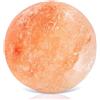 Lampade di Sale Store Saponetta di Sale Himalayano Rosa naturale Circolare liscia 350 g per massaggi e trattamenti corpo naturali