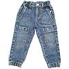 GUESS ITALIA SPA JEANS GUESS BAMBINA MEDIO CHIARO VITA ALTA ELASTICO K4YA03D5FL0 100% COTONE