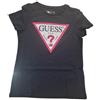 GUESS ITALIA SPA T-SHIRT GUESS RAGAZZA NERA STRASS J2YI51K6YW1 95% COTONE 5% ELASTANO
