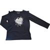 GUESS ITALIA SPA NEW COLLECTION T-SHIRT MANICA LUNGA BAMBINA GUESS GLITTER STAR K5BI02J1314