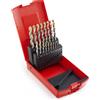 DORMER Serie 19 punte trapano hss DIN338 1-10 Titanio Dormer A095201